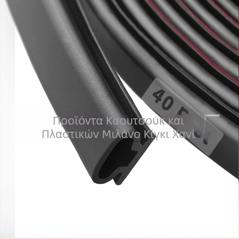 Αυτοκόλλητη λωρίδα σφράγισης πόρτας, για πόρτες, ηχομονωτική, ανθεκτική στον αέρα και στη σκόνη, αντοχή σε κρούσεις, προσαρμοζόμενη σύμφωνα με τα σχέδια; αντοχή σε υψηλές θερμοκρασίες, φθορά και διάβρωση.