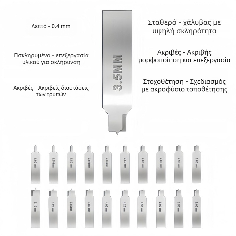 Σετ 20 κυκλικών φορμών με επίπεδο πυθμένα