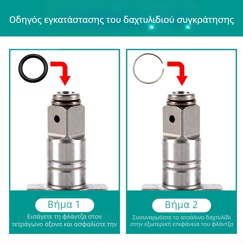 Ηλεκτρικό κλειδί με Τ-σχήματος τετράγωνο έξοδο άξονας, δαχτυλίδι κυκλίπ και κυκλίπ θήκη; προστασία από πτώσεις; χωρίς κλειδί; 1 έτος εγγύηση; για οικιακή χρήση