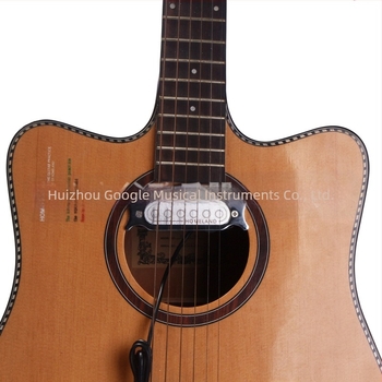 GMB308 υψηλής ποιότητας πικ-απ για το ηχειτικό άνοιγμα κιθάρας και μικρόφωνο, μέταλλο + ηλεκτρικό καλώδιο, Homeland