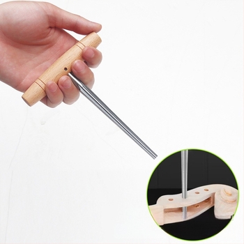 Ρεάμερ για πέρκες βιολιού, οριζόντιος κόπτης για πέρκες, 1:26 κωνικό, χάλυβας υψηλής ταχύτητας + ξύλο καρυδιάς, CALLOWAY