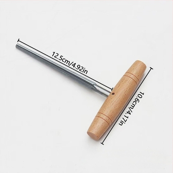 Ρεάμερ για πέρκες βιολιού, οριζόντιος κόπτης για πέρκες, 1:26 κωνικό, χάλυβας υψηλής ταχύτητας + ξύλο καρυδιάς, CALLOWAY