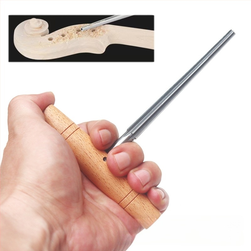 Ρεάμερ για πέρκες βιολιού, οριζόντιος κόπτης για πέρκες, 1:26 κωνικό, χάλυβας υψηλής ταχύτητας + ξύλο καρυδιάς, CALLOWAY