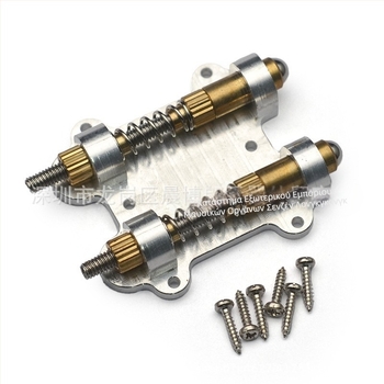 Τρέμολο γέφυρα για ηλεκτρική κιθάρα – διπλά ρυθμιζόμενη, μοντέλο MM10, μέταλλο