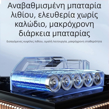 Rockita γωνιακός τροχός χωρίς καλώδιο, χωρίς ψήκτρες, 21V, μοντέλο 404, με αξεσουάρ