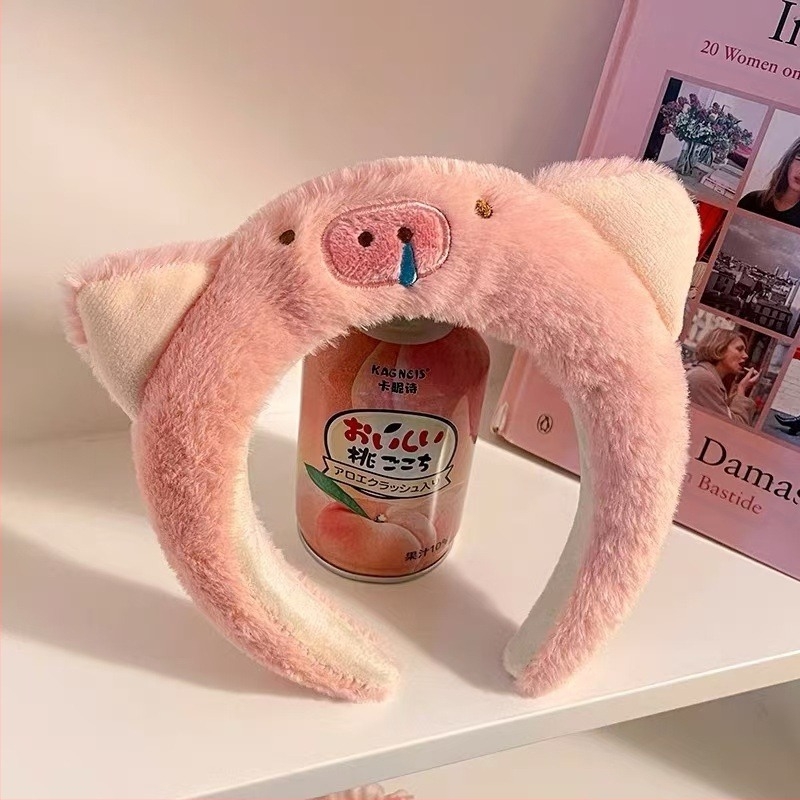 Χειροποίητη βελούδινη καρτούν στέκα για τα μαλλιά για γυναίκες