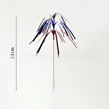 Urban party Μονοχρηστικά πιρτσίνια με τρία χρώματα πυροτεχνημάτων, ξύλινες, 100 τεμ., ρομαντικό στυλ