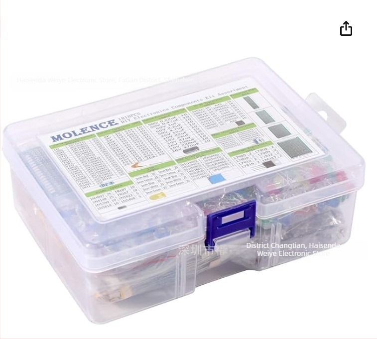 Σετ ηλεκτρονικών εξαρτημάτων για Arduino UNO R3, Raspberry Pi και Arduino Mega2560 – αλουμινένιο υπόστρωμα διπλής όψεως, σταθερό, για DIY