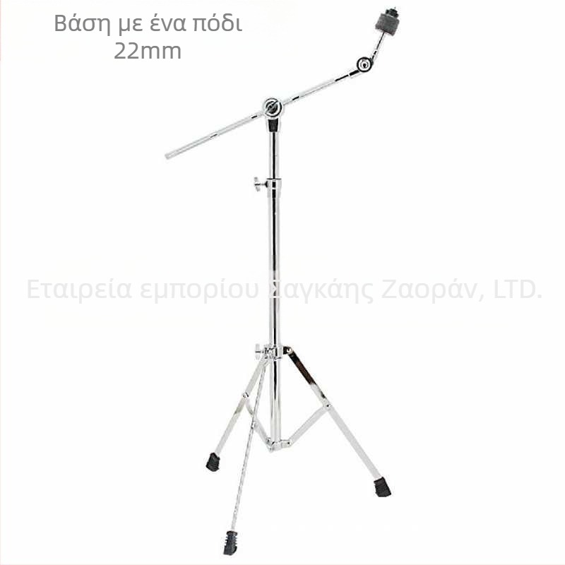 Μπράκετ για ράγα ντραμς M-200, διπλής θέσης ευθεία/κλινή, μεταλλική επιχρωμιωμένη κατασκευή