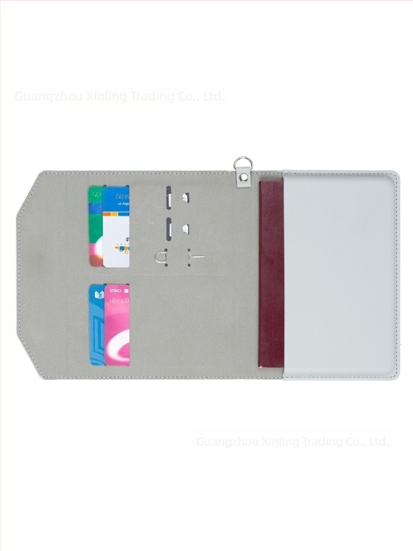 Θήκη PU διαβατηρίου με προστασία RFID, αντι-μαγνητική, πολυλειτουργική θήκη για κάρτες και εισιτήρια, οργάνωση διαβατηρίου και εγγράφων