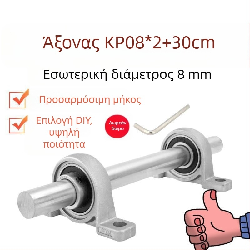 DIY μικρή κάθετη θήκη ρουλεμάν με διαμαντοειδές σχήμα, σετ με εσωτερικές διαμέτρους 8/10/12 mm, χυτοσίδηρος, μοντέρνος μινιμαλισμός