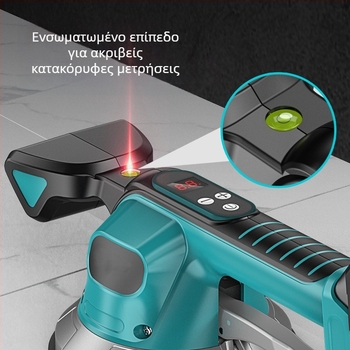 Ηλεκτρική μηχανή τοποθέτησης πλακιδίων με ισχυρή αναρρόφηση, ψηφιακή οθόνη, μεγάλο κύπελλο αναρρόφησης, ρυθμιζόμενη ταχύτητα, επαναφορτιζόμενη μπαταρία λιθίου