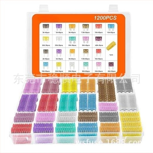 Stable Blade Fuse Συνδυαστικό κιτ για αυτοκίνητα — Ανταλλακτικό κιτ ασφάλειων λεπίδων για αυτοκίνητα, φορτηγά, μοτοσικλέτες, βάρκες, SUV, RV, ATV, UTV