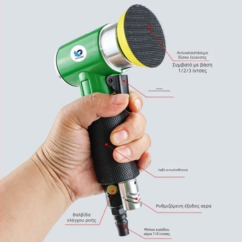 Fast Leopard γωνιακή μηχανή λείανσης για λείανση και γυάλισμα μετάλλων, σειρά μικρή μηχανή λείανσης