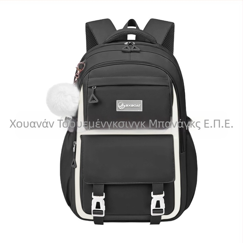 Τριπλό σετ σχολικών σακιδίων για μαθήτριες γυμνασίου — Oxford ύφασμα, αναπνεόμενο, αδιάβροχο, ανθεκτικό, αντικλοπής, μοντέλο 25106, anime σχέδιο, ιμάντες αεροσφυξ, επένδυση πολυεστέρας, Άνοιξη 2025.