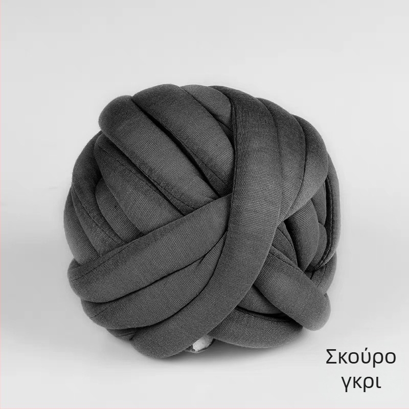 Χειροποίητη πλεκτή κουβέρτα από μείξη νημάτων, δαχτυλίδια-στριμμάτ με πλήρωση, ομαδικό νήμα, προέλευση Zhejiang