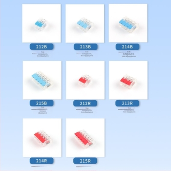 Κλέμες ταχείας σύνδεσης DIY YOU Series 41, σετ 75/76/90 τεμαχίων για ηλεκτρική καλωδίωση
