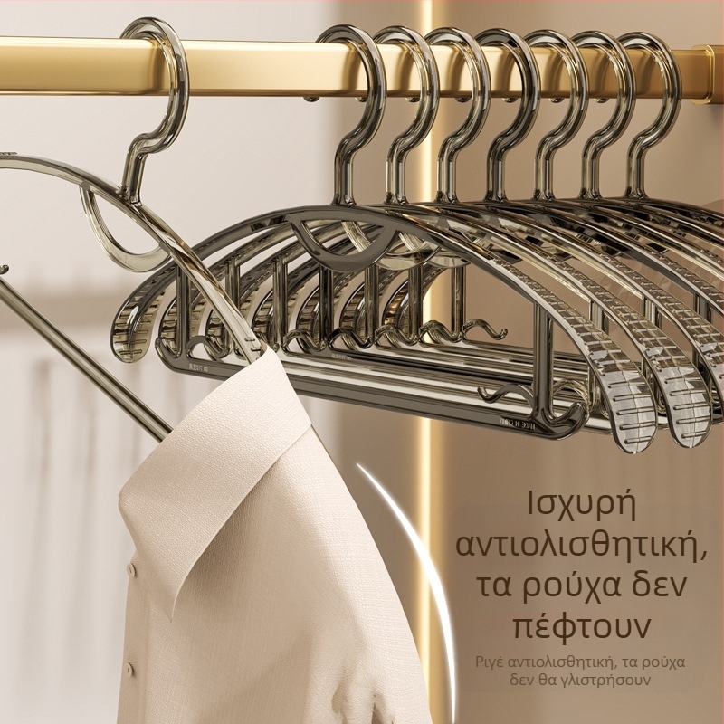 Κρεμάστρα ρούχων με παχύτερο σώμα και γάντζο, μεγάλη για φοιτητικό κοιτώνα