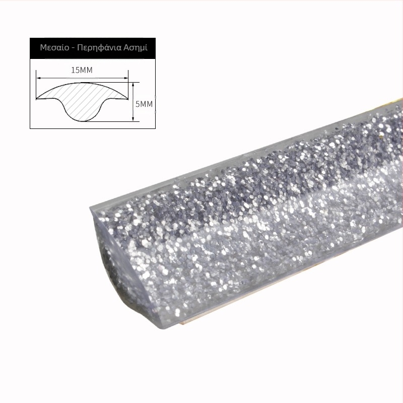 Αυτοκόλλητη γωνιακή διακοσμητική λωρίδα PVC για γωνίες τοίχων και οροφής – Μοντέλο: other; Μάρκα: other