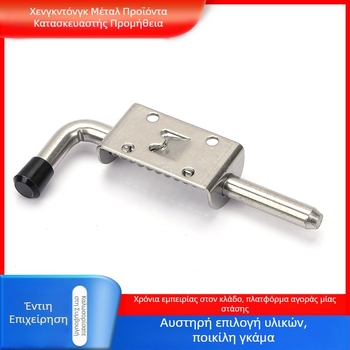 Βαρύς ανοξείδωτος ελατηριωτός λούκ για ντουλάπες εξοπλισμού μηχανικής, 304 ανοξείδωτος χάλυβας, μοντέρνο μινιμαλιστικό στυλ, μοντέλο: πολλαπλές προδιαγραφές