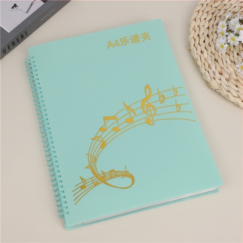 Πλαστικός φάκελος για παρτιτούρες με κλιπ, ματ φινίρισμα, προσαρμόσιμος, χωρητικότητα 20 σελίδων, πάχος 14C