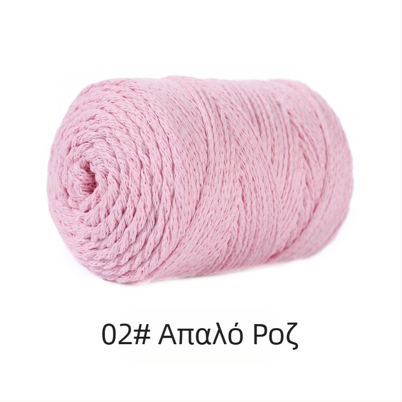 Νήμα από μίξη πολυεστέρα-βαμβακιού, κούφιο βαμβάκι, παραγόμενο με Vortex, για πλέξιμο με το χέρι