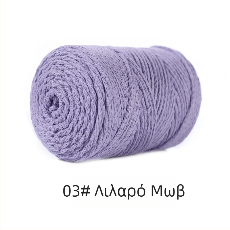 Νήμα από μίξη πολυεστέρα-βαμβακιού, κούφιο βαμβάκι, παραγόμενο με Vortex, για πλέξιμο με το χέρι