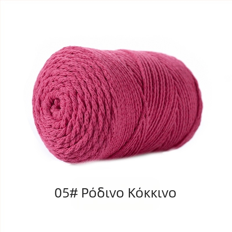 Νήμα από μίξη πολυεστέρα-βαμβακιού, κούφιο βαμβάκι, παραγόμενο με Vortex, για πλέξιμο με το χέρι