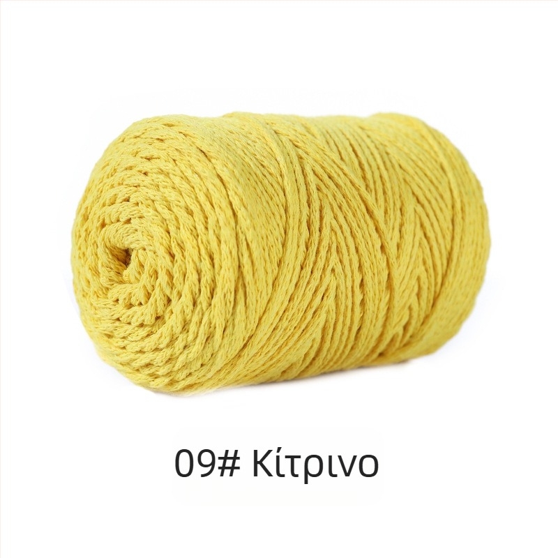 Νήμα από μίξη πολυεστέρα-βαμβακιού, κούφιο βαμβάκι, παραγόμενο με Vortex, για πλέξιμο με το χέρι