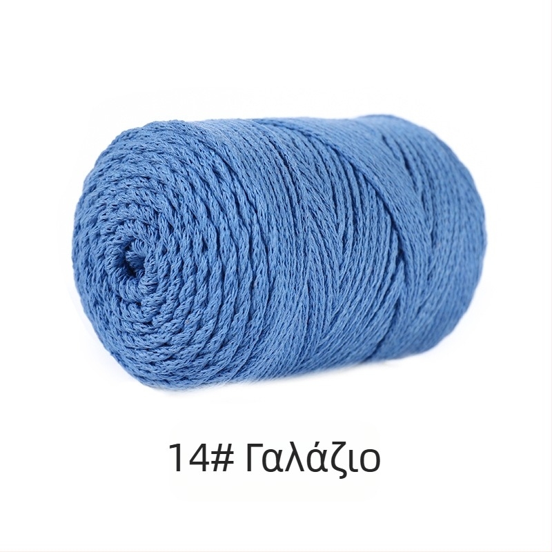 Νήμα από μίξη πολυεστέρα-βαμβακιού, κούφιο βαμβάκι, παραγόμενο με Vortex, για πλέξιμο με το χέρι