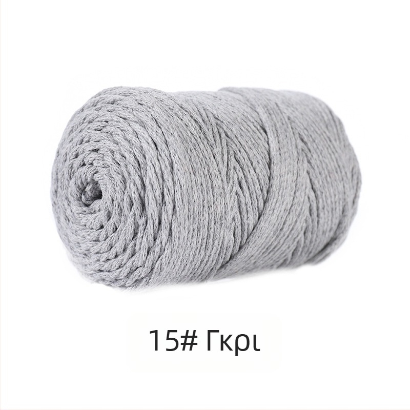 Νήμα από μίξη πολυεστέρα-βαμβακιού, κούφιο βαμβάκι, παραγόμενο με Vortex, για πλέξιμο με το χέρι