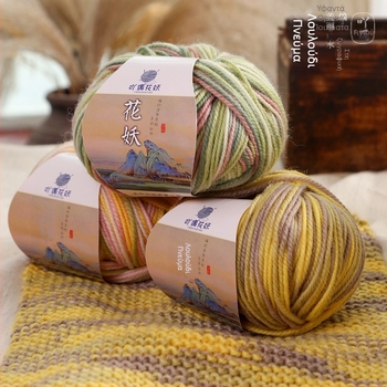 Acridine Μαλλί Νήματα Ύφανσης – semi-worsted, ομαδικό νήμα