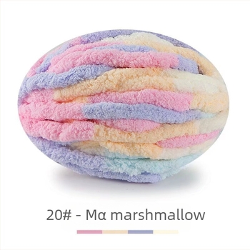 Χειροποίητο νήμα TUAN-Line για πλέξιμο, 10S, 1 ίνα, ring-spun, 100% πολυεστέρας, μείγμα