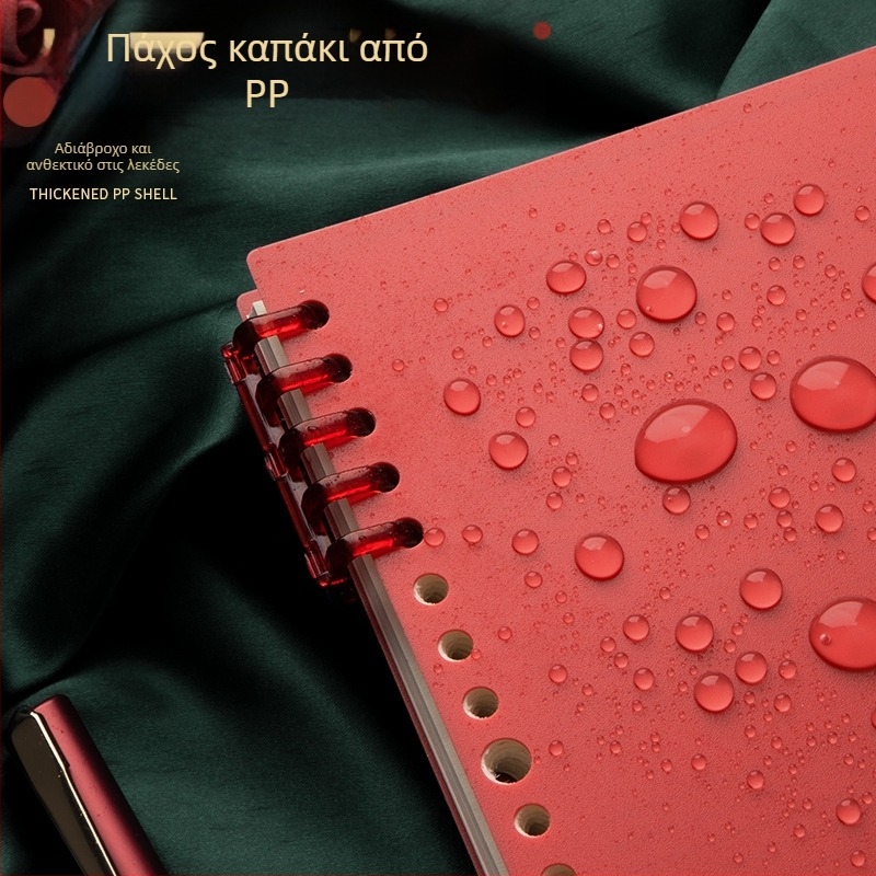 Sijin Παρτιτούρα πέντε γραμμών με αποσπώμενα φύλλα, Μοντέλο A5/B5, Χαρτί Lin Dao, 60 φύλλα, 26 οπές