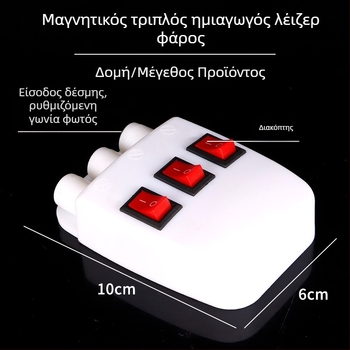 Liuxin Σύστημα φωτισμού με μαγνητική έλξη, σετ 12 τεμαχίων για οπτικά πειράματα φυσικής σε γυμνάσιο
