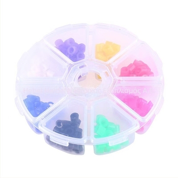 Κύκλος ταυτοποίησης υλικών οδοντιατρικής, μάρκα HDF, καθαρό βάρος περίπου 38 g ανά κουτί, 100 τεμάχια ανά κουτί, κατάλληλο για ενήλικες, λειτουργία: κύκλος ταυτοποίησης