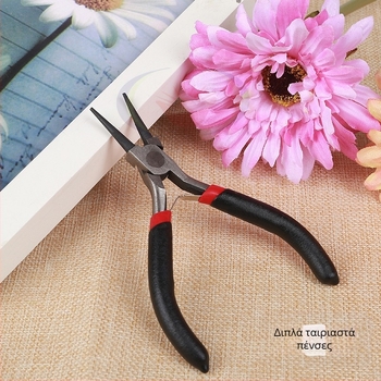 Σετ λαβίδων DIY για κοσμήματα με γωνιώδεις μύτες, μυτερές και στρογγυλές άκρες