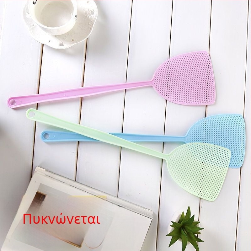 Πλαστικό φτυάρι για μύγες με μακριά λαβή, απλός σχεδιασμός, μη τοξικό, χωρίς άρωμα, δυνατότητα προσαρμογής