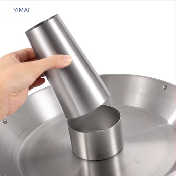 Ανοξείδωτη σχάρα για κοτόπουλο με κυκλική πλάκα, λεία επιφάνεια, φορητή και αποσπώμενο στήριγμα για γαλοπούλα, πολυλειτουργική, βάρος 0.94