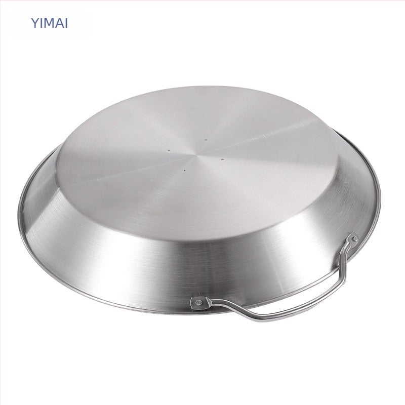 Ανοξείδωτη σχάρα για κοτόπουλο με κυκλική πλάκα, λεία επιφάνεια, φορητή και αποσπώμενο στήριγμα για γαλοπούλα, πολυλειτουργική, βάρος 0.94