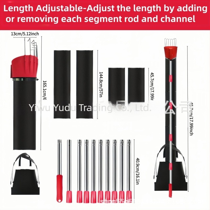 Τελεσκοπικό σακίδιο-συσκευή συγκομιδής φρούτων – όλα σε ένα για συγκομιδή σε υψόμετρα