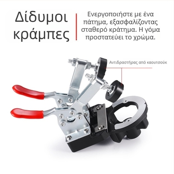 Εργαλείο ξυλουργικής: οδηγός διάτρησης για μεντεσέδες σε πόρτες ντουλαπιών και ανιχνευτής οπών μεντεσέδων — βοηθητικό εργαλείο εγκατάστασης