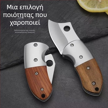 Πτυσσόμενο μαχαίρι υψηλής σκληρότητας, κοφτερή λεπίδα, φορητό μαχαίρι εξωτερικού χώρου, μήκος λεπίδας 5 εκ