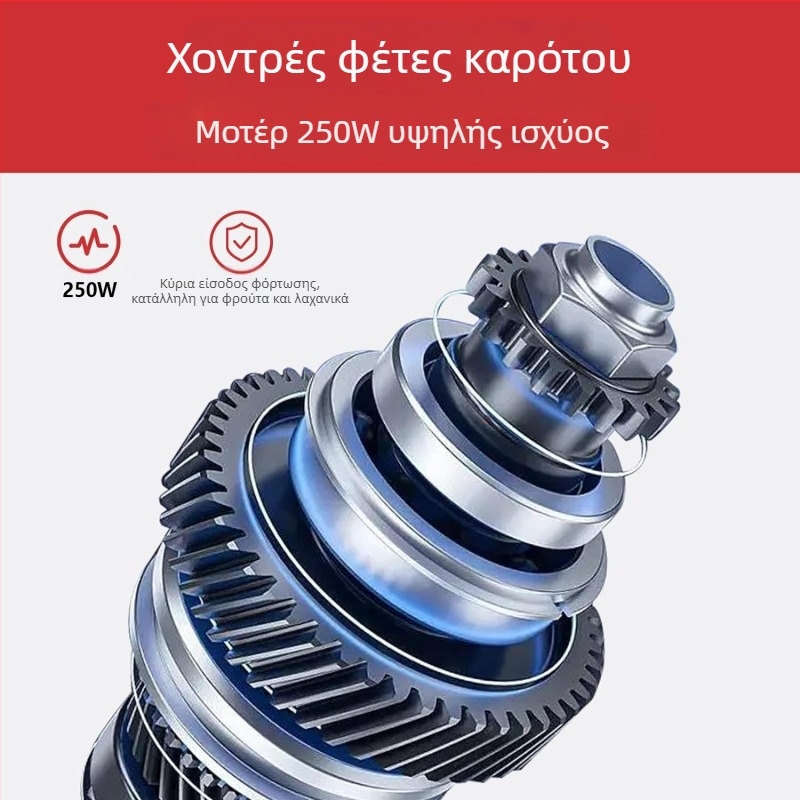 Πολυλειτουργικός ηλεκτρικός κόφτης λαχανικών για κουζίνα – Ανοξείδωτος χάλυβας, αυτόματος κόπτης και τρίφτης, κοπή και τρίψιμο