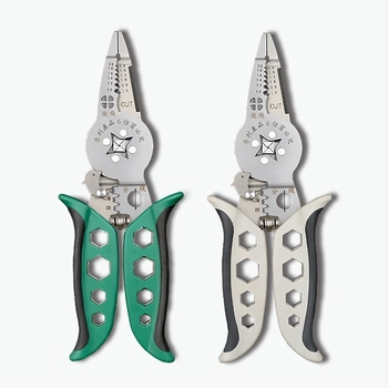 Yinjie Λαβίδες Ηλεκτρολόγου για Crimping και Αποξήλωση Τερματικών Σωληνωτών, Ευθεία Κεφαλή, 0,22 kg