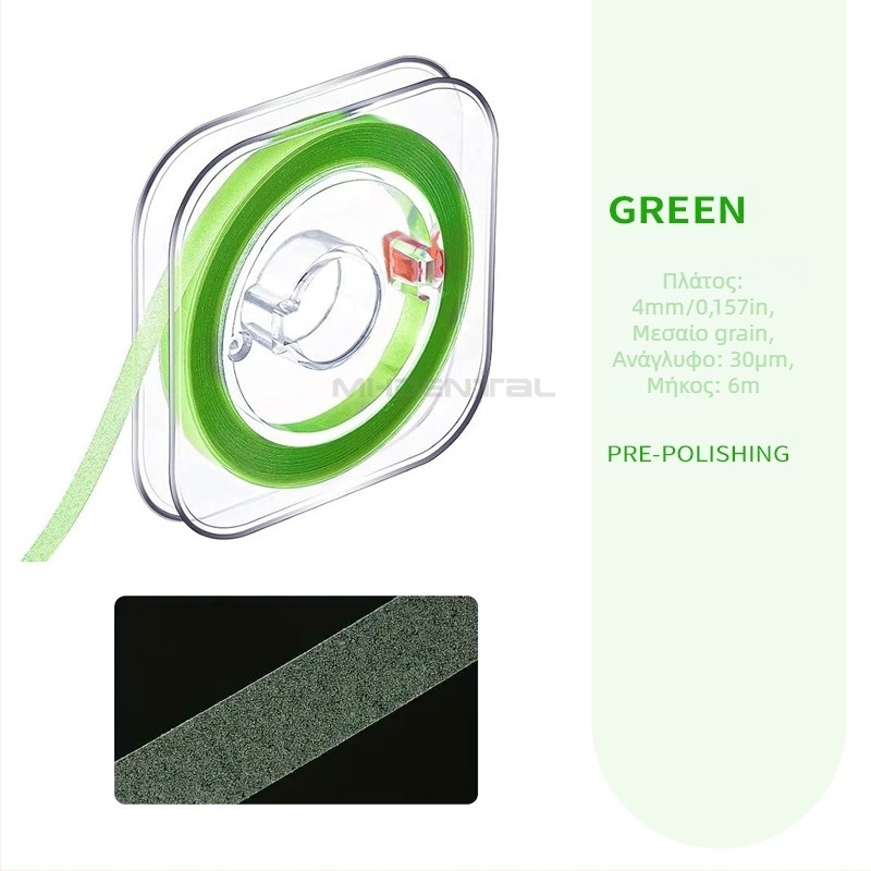 MEHO οδοντική λωρίδα γυαλίσματος – για ενήλικες, κόκκοι τραχύς–μεσαίος–ψιλός, καθαρό βάρος 9,5 g, Προέλευση Γκουανγκντόνγκ