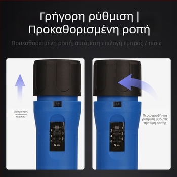 Κατσαβίδι ροπής με προκαθορισμένη ρύθμιση – Hemu, σώμα από ανθρακούχο χάλυβα