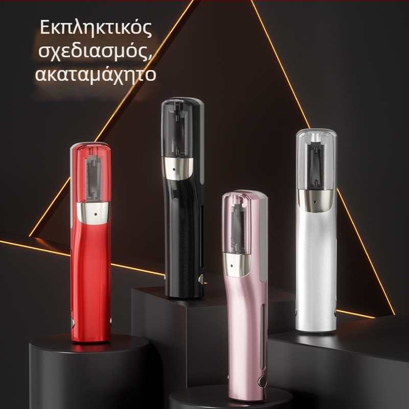 Ασύρματος ηλεκτρικός κοπτήρας μαλλιών, κινητήρας χωρίς ψήκτρες, κεραμικά λεπίδια, αποσπώμενη πλενόμενη κεφαλή κοπής, χαμηλός θόρυβος