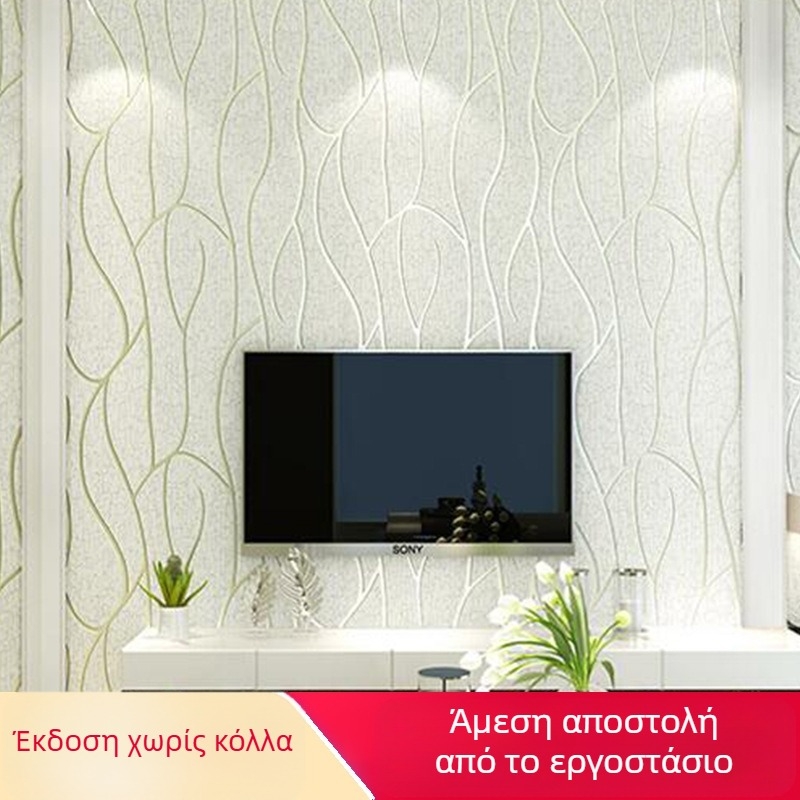 Ταπετ τοίχου Saint Baroque, 3D εφέ, μη υφασμένο υλικό, ευρωπαϊκό στυλ, μοντέρνος μινιμαλισμός, προέλευση Xi'an, Κίνα