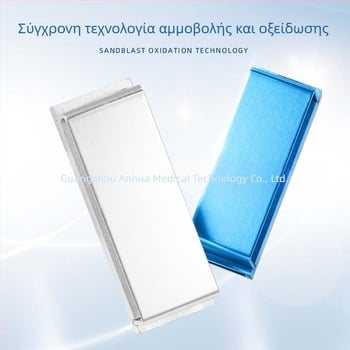 Μεταλλικό κουτί αποστείρωσης οδοντιατρικών εργαλείων με 30 οπές, ανοικτός σχεδιασμός αποθήκευσης